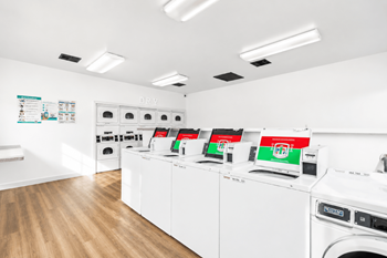 On-site laundry center